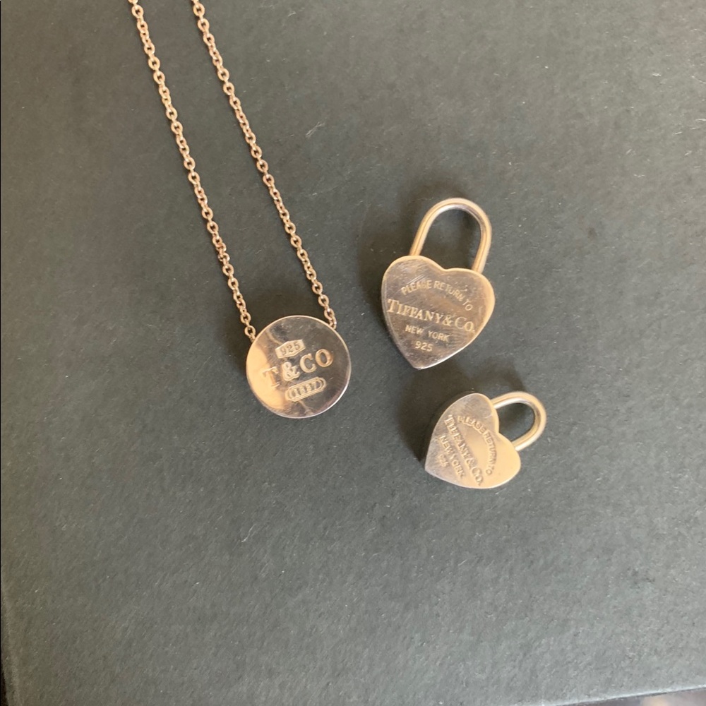 Tiffany & Co lock charms